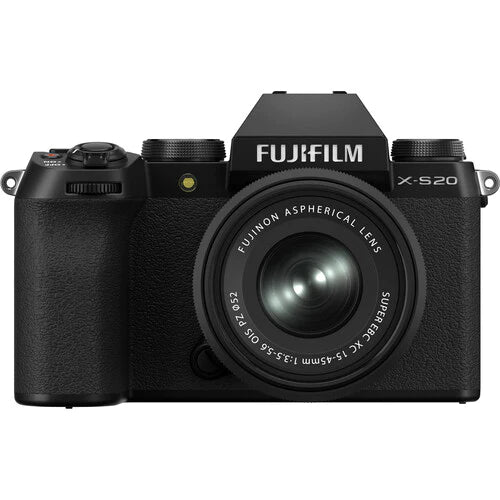 Fujifilm X-S20 Mirrorless Digital Camera with XC 15-45mm Lens