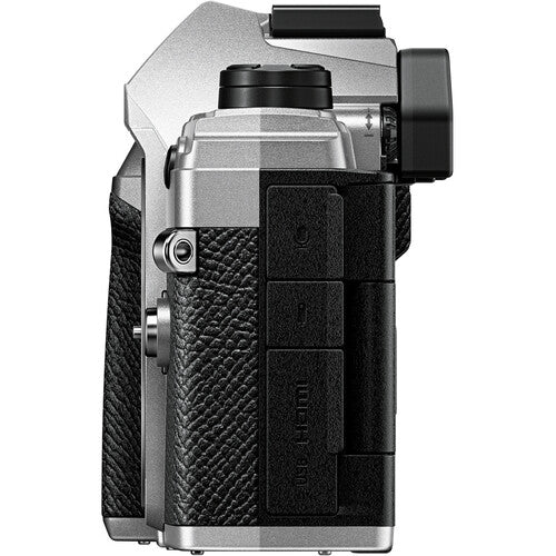 OM System OM-5 Mirrorless Camera with 14-150mm F/4-5.6 II Lens (Silver)
