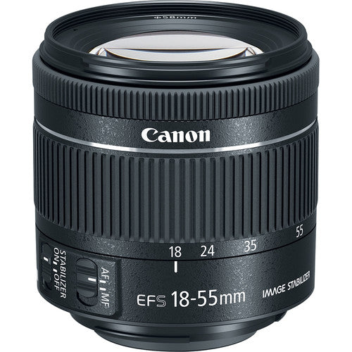Canon EF-S 18-55mm f/4-5.6 IS STM Lens Black