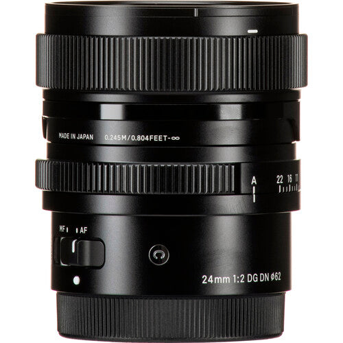 Sigma 24mm F2 DG DN Contemporary Lens (Sony E)